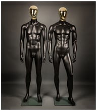 New Style Top Level Full Body Black Male Mannequin New Style Model Made In China 2024 - buy cheap