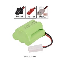 6v 1800mah T-Style High capacity AA NI-MH rechargeable Battery for electric toys/RC car/RC truck/RC boat Jst /SM /Tamiya plug 2024 - buy cheap