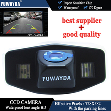 FUWAYDA-Cámara de CCD a Color de estacionamiento inverso para coche, impermeable, HD, vista trasera, para Honda Accord Pilot Civic Odyssey / Acura TSX 2024 - compra barato