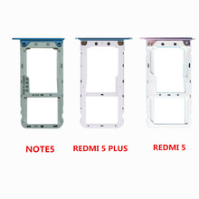 SIM & SIM / TF Card Tray for Xiaomi Mi Redmi 5/redmi note 5 Plus/redmi 5 plus 2024 - buy cheap