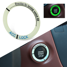 Car Engine Start Stop Ignition Key Switch Button Cover for KIA RIO Ford Focus Hyundai IX35 Solaris Mitsubishi ASX Outlander 2024 - buy cheap