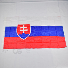 Bandera de Eslovaquia, 90x150cm, Bandera de Eslovaquia, 3x5 pies, para colgar la bandera nacional para meet,Parade,party, colgante, decoración 2024 - compra barato