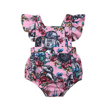 Cute Newborn Baby Girls Floral Romper Jumpsuit Playsuit Outfits Sunsuit Clothes 2024 - buy cheap