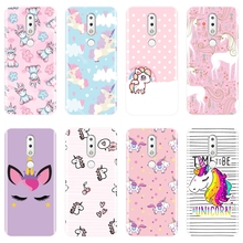 Pink Girl Back Cover For Nokia 2.1 3.1 5.1 6.1 7.1 Plus Silicone Soft Cute Unicorn Phone Case For Nokia 2.1 3.1 5.1 6.1 7.1 Case 2024 - buy cheap