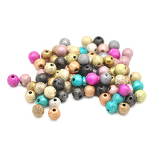 DoreenBeads At Random Acrylic Spacer Beads 6mm(1/4"), sold per packet of 60PCs Hot new 2024 - buy cheap