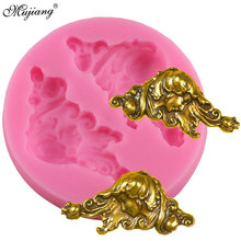 Mujiang Mirror Image Woman Silicone Mold Angel Avatar Chocolate Gumpaste Molds Fondant Cake Decorating Tools Candy Clay Mould 2024 - buy cheap