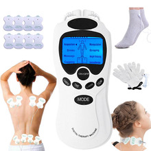 TENS Body Healthy care Digital meridian therapy massager machine Slimming Muscle Relax Fat Burner pain pads massage socks glove 2024 - buy cheap