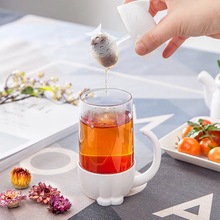 New style Mugs,Tea Strainer Cat Monkey Tea Infuser Cup Grasses mug Teapot Teabags for Tea Coffee Filter Drinkware Kitchen Tools 2024 - buy cheap