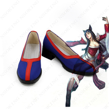 The nine-tail fox ahri botas cosplay anime 2024 - compre barato