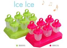 DIY самодельные силиконовые мороженицы нетоксичные формы для Фруктового мороженого лоток для льда креативные инструменты для приготовления пищи в форме мороженого для льда 2024 - купить недорого