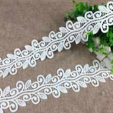 2 Yards White Black 6cm Width Water Soluble Lace Fabric Lace Wedding Dress Accessories Lace Trims Garment Decoration 2024 - buy cheap