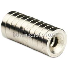 50PCS Super Strong Round Neodymium Countersunk Ring Magnets 12 mm x 3 mm Hole: 3 mm Rare Earth N35 ndfeb N 2024 - buy cheap