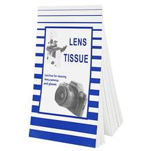 50 Sheets Universal Soft Camera Lens Optics Tissue Cleaning Clean Paper Wipes Booklet For Canon Sony Camera Lens Filter Glass 2024 - buy cheap