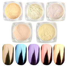 Mirror Nail Glitter Pigment Powder Dust Manicure Nail Art Glitter Chrome Powder Decorations 2024 - buy cheap