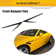 For Ferrari California T Base Convertible 2-Door Coupe 2015-2018 Carbon Fiber Bumper Fins Fender Vent Trims 2pcs 2024 - buy cheap