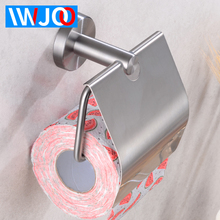 Soporte de papel higiénico de acero inoxidable funda creativa soporte para papel de cocina estante montado en la pared Portarrollos de papel higiénico 2024 - compra barato