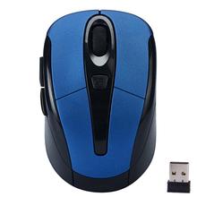 OMESHIN 2.4G Wireless Optical Mouse Mice Noiseless Mouse Portable Optical Mice For Notebook PC Laptop Mini Silent Mouse 1600DPI 2024 - buy cheap