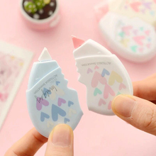 2 Pcs/Pair Love Heart Correction Tape Student Correction Tape Stationery School Office Correction Wth Supplies Papelaria 20M 2024 - buy cheap