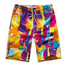 2017 Fashion Men Beach Shorts Homme Quick Drying Short Pants for Men Mens Casual Board Shorts Summer Men Short Pants P107 2024 - buy cheap