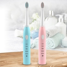 Electric Toothbrush USB Charger Rechargeable Tooth Brush With 4 Replacement Heads 2024 - buy cheap