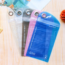 300Pcs/Lot Waterproof Zipper Plastic Retail Hang hole Package bag hang Poly soft for cable smart phone case packaging bag 2024 - buy cheap