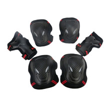 6pcs/set Skateboard Ice Roller Skating Protective Gear Elbow Pads Wrist Guard Cycling Riding Knee Protector for Men Women S-XL 2024 - buy cheap