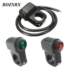 Bozxrx-interruptor de direção para motocicletas, 1 peça, 12v, 7/8 ", 22mm, luz de neblina, luz indicadora 2024 - compre barato