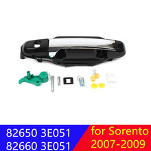 Maçaneta cromada para porta externa de kia sorento 2007-2009, lh cr, genuíno 82650, 3e051 82660 2024 - compre barato