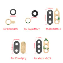 Glass Camera Lens with Tape Replacement For Xiaomi Mi Mix Max 2 3 2S 4 5 Play Note 3 2024 - buy cheap