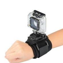 360 Degree Arm Belt Go Pro Accessory Thickened Wrist Strap Rotation Hand Wrist Strap for GoPro Hero 3+/3/2/1 2024 - buy cheap