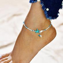 Women Girl Seashell Charm Ankle Bracelet Foot Chain Anklet Beach Jewelry Gift trendy 2024 - buy cheap