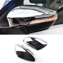 Door Side Wing Mirror Chrome Cover Fit For VW Scirocco MK3 Passat B7 Jetta A6 EOS Car Rear View Trim Accessories 2024 - buy cheap