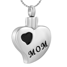 Cremation Jewelry for Ashes for Human Memorial Gifts for Loss Love Mom Keepsake Urns Pendant Necklace Retail & Wholesale 2024 - buy cheap