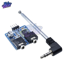 TEA5767-Módulo de Radio Estéreo FM para Arduino, 76-108MHZ, con antena de Cable gratis 2024 - compra barato