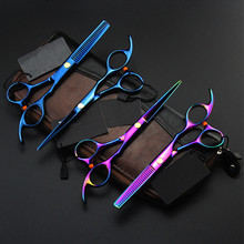6" barber shop best hair scissors hairdressing salon supplies professional hair cutting shears hair thinning scissors 2024 - buy cheap