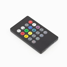 Free Shipping Black 20key Music IR LED Controller Remote Sound Sensor For 3528 5050 RGB LED Strip 2024 - buy cheap