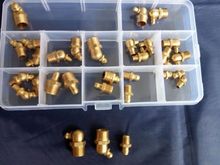 30 peças copo de cobre curvo para copo de mamilos, conjunto de sortimentos de óleo curvo m6 m8 m10 m12 gb1153 2024 - compre barato