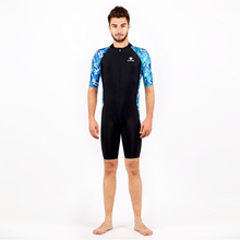 HXBY-traje de baño de competición de Sharkskin para hombre, traje de baño de una pieza para surfear y adelgazar, bañador de LICRA 2024 - compra barato