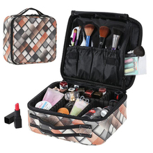 New PU professional makeup artist cosmetic case large-capacity multi-layer portable cosmetic bag beauty nail cosmetic case 2024 - buy cheap