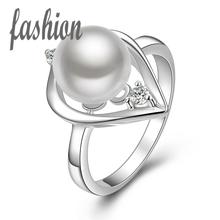 Новая мода! Оптовая продажа, с посеребрением кольцо, Модные украшения новый дизайн кольцо на палец для обручального кольца для леди SMTR387 2024 - купить недорого