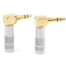 2PC 3.5mm Jack Male to Female L Shape 90 Degree Right Angled Adapter Audio Microphone Jack Stereo Plug Connector 2024 - buy cheap
