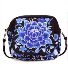 Fashion Bohemian Embroidery Small Cover Bags!Hot National Floral Embroidered Women Shoulder&Crossbody bags Vintage canvas bags 2024 - buy cheap