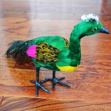 Simulação de pavão animal 50x40cm, modelo artesanato de resina de brinquedo, adereços, decoração presente a773 2024 - compre barato
