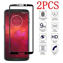 Funda completa templada de cristal para Motorola Moto Z3, Protector de pantalla, película protectora para Moto Z3, 2 uds. 2024 - compra barato