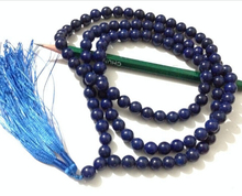 Promoção-bracelete budista tibetano lápis-lazúli mala/rosário 108 contas-joia de noiva frete grátis 2024 - compre barato