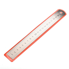 1 Uds 20cm regla de Metal regla métrica de acero inoxidable precisión doble cara herramientas de medición accesorio de herramienta de costura 2024 - compra barato