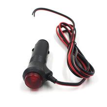 12v 24v 60w autp carro motocicleta isqueiro soquete macho plug conector com interruptor 1.5m/4.9ft 2024 - compre barato