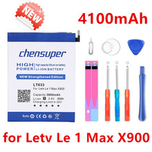 Chensuper nueva batería 4100 mAh LT633 para Leeco Le 1 Max X900 Le one Max X900 herramientas sin batería + etiqueta engomada 2024 - compra barato