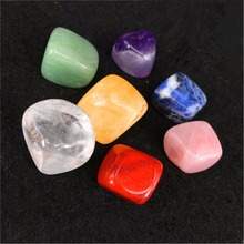 Druzy 7 Chakra energía Natural curación Reiki piedra sodalita piedra cristal Chakra terapia geometría 15-22mm Juego de 7 Chakras curativas 2024 - compra barato