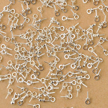 Wholesale 500PCS DIY Jewelry Findings 925 Silver Bail Connectors Pendant Beads Cap For Pearl,Crystal Bead 2024 - buy cheap